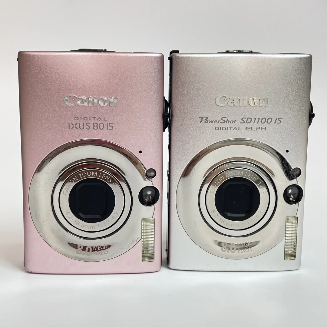 95新 Canon/佳能 ixus80氛围感神器800万像素3倍变焦复古ccd