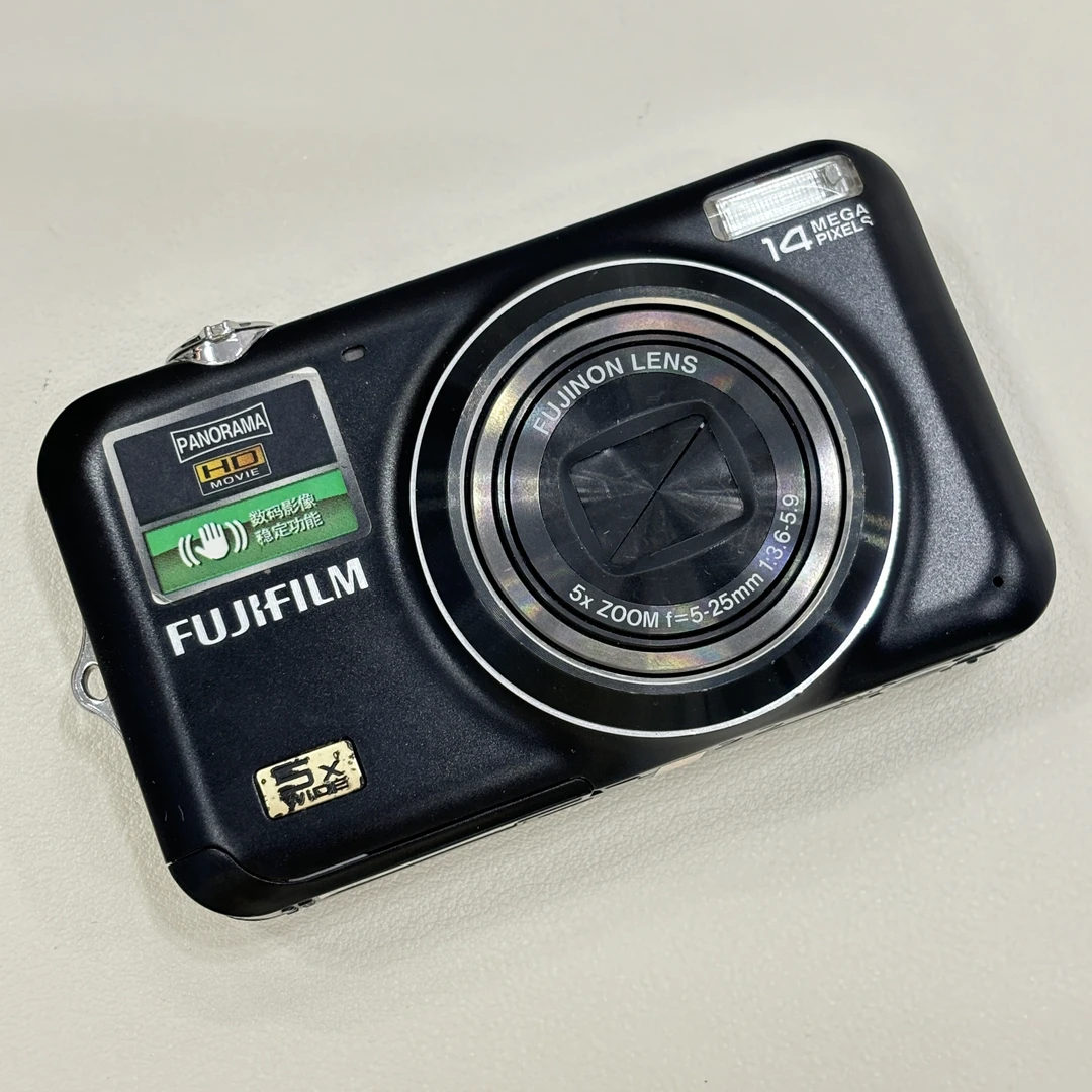 95新 Fujifilm/富士 jx255黑色1400万像素5倍变焦复古ccd数码相机