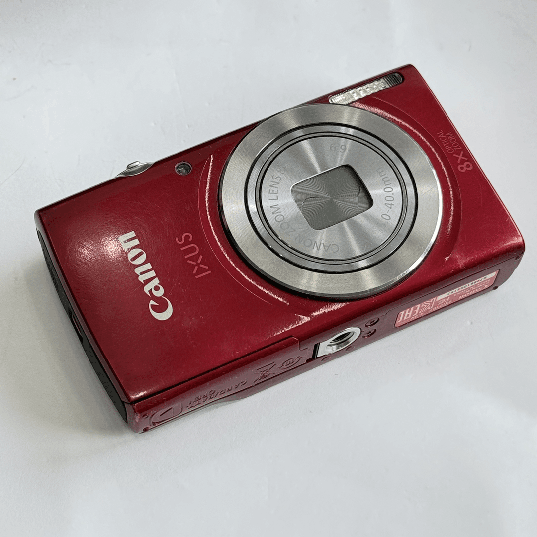 9新 Canon/佳能 ixus160红色2000w像素8倍光学变焦复古ccd相机