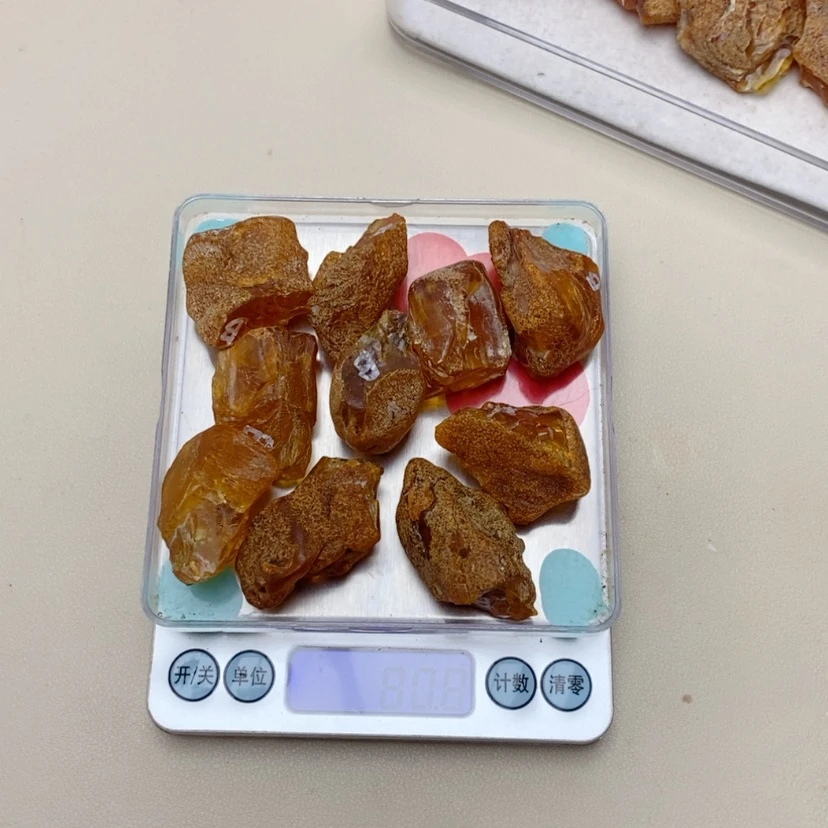 【闪购商品】定制琥珀未镶嵌上****6