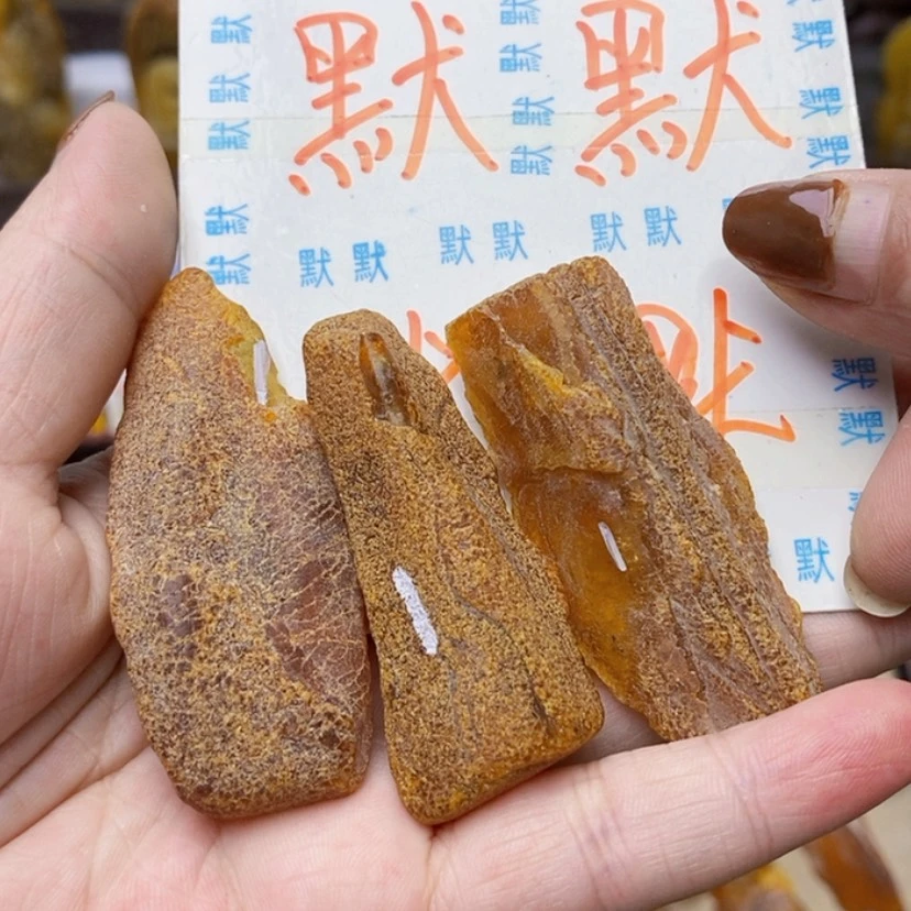 【闪购商品】定制琥珀未镶嵌天**乐