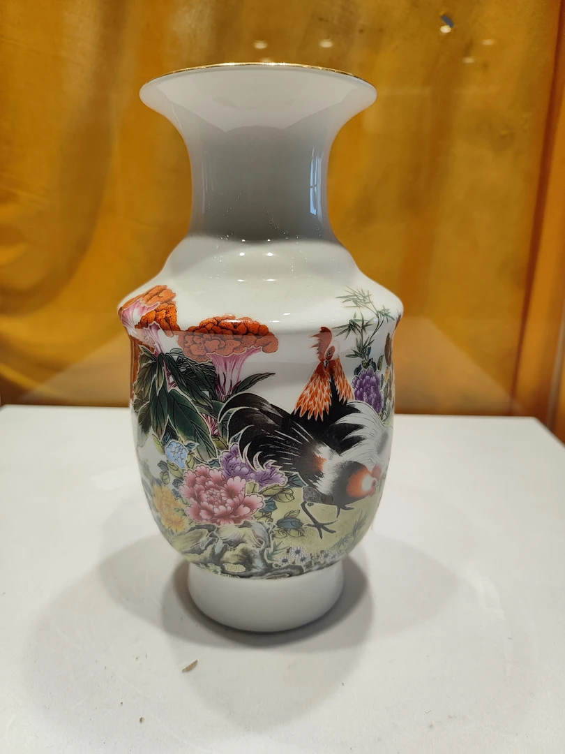 B19陶瓷花瓶备用链接仿古复刻图案颜色不固定/件