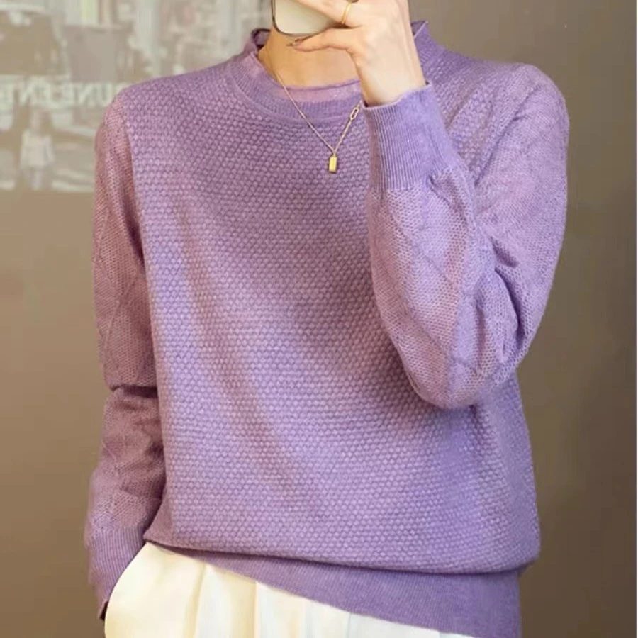 蕾丝半高领打底衫女内搭毛衣潮 230