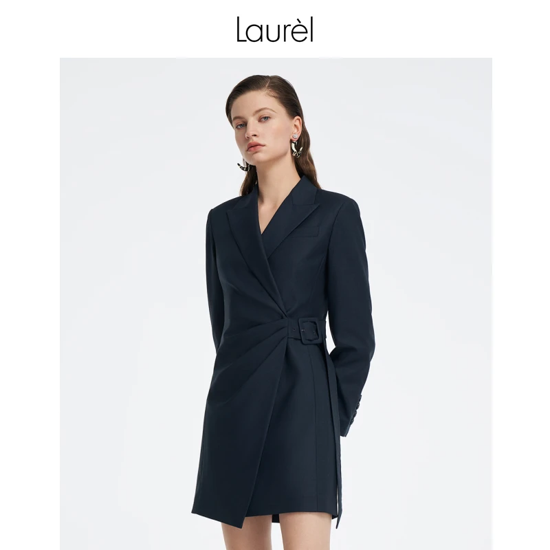 【晨粉专享价】Laurel 百搭西装连衣裙女LWD333Y01200