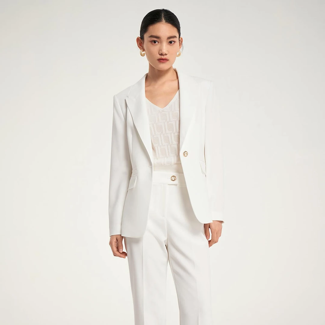 【丽公主专享】Laurel通勤西服外套女LWD331T70100/LWD346T15700