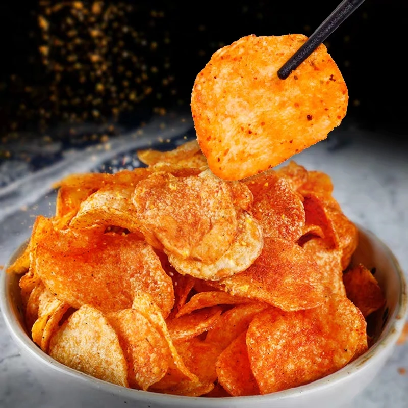 贵州特产麻辣洋芋片洋芋丝/土豆片土豆丝马铃薯片250g包邮