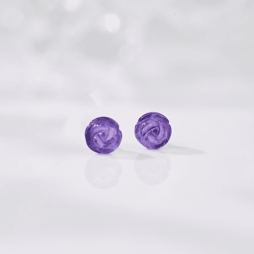 【雅丽严选】紫水晶耳饰P1182