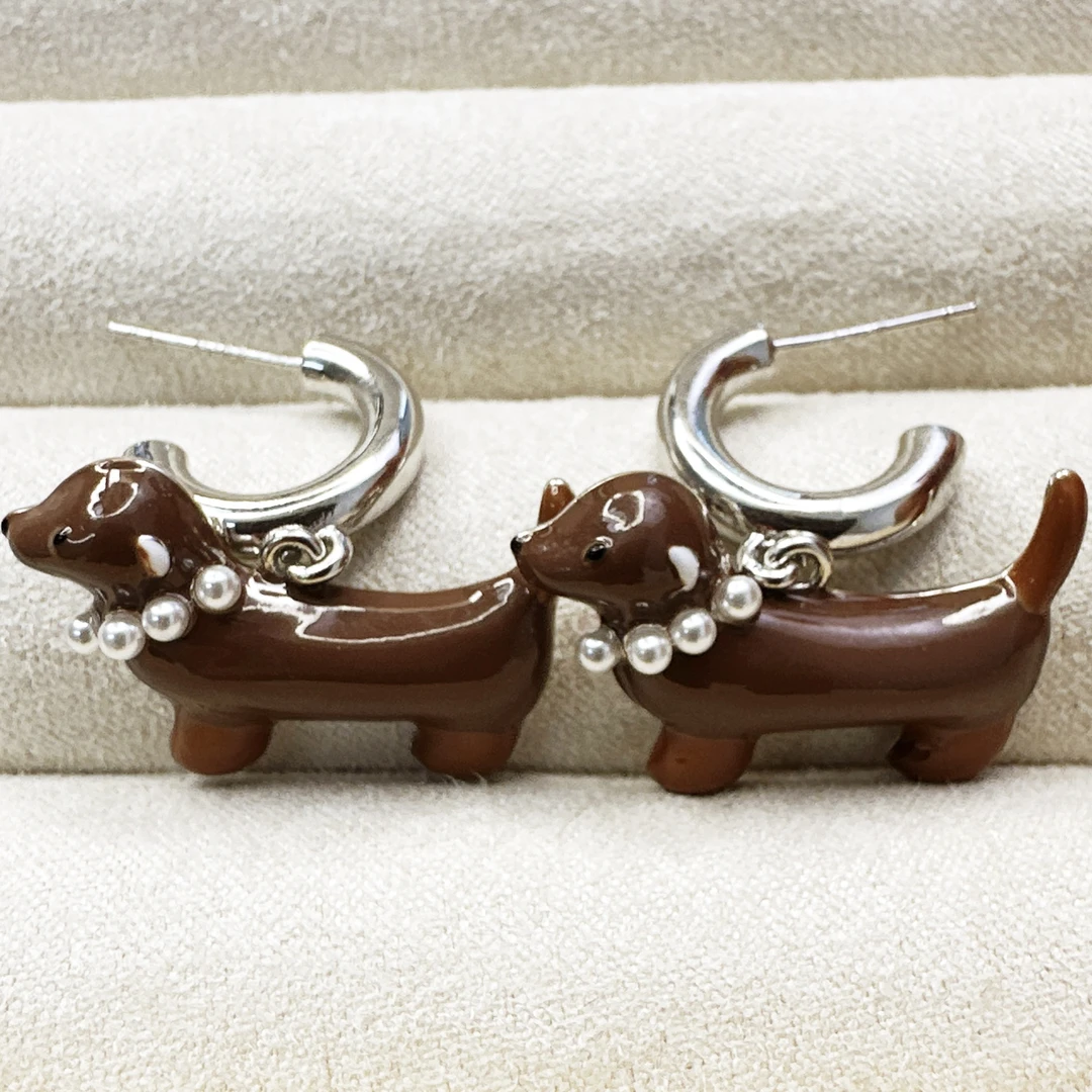 铜合金耳饰 芽怼怼(高高) 耳饰 0021