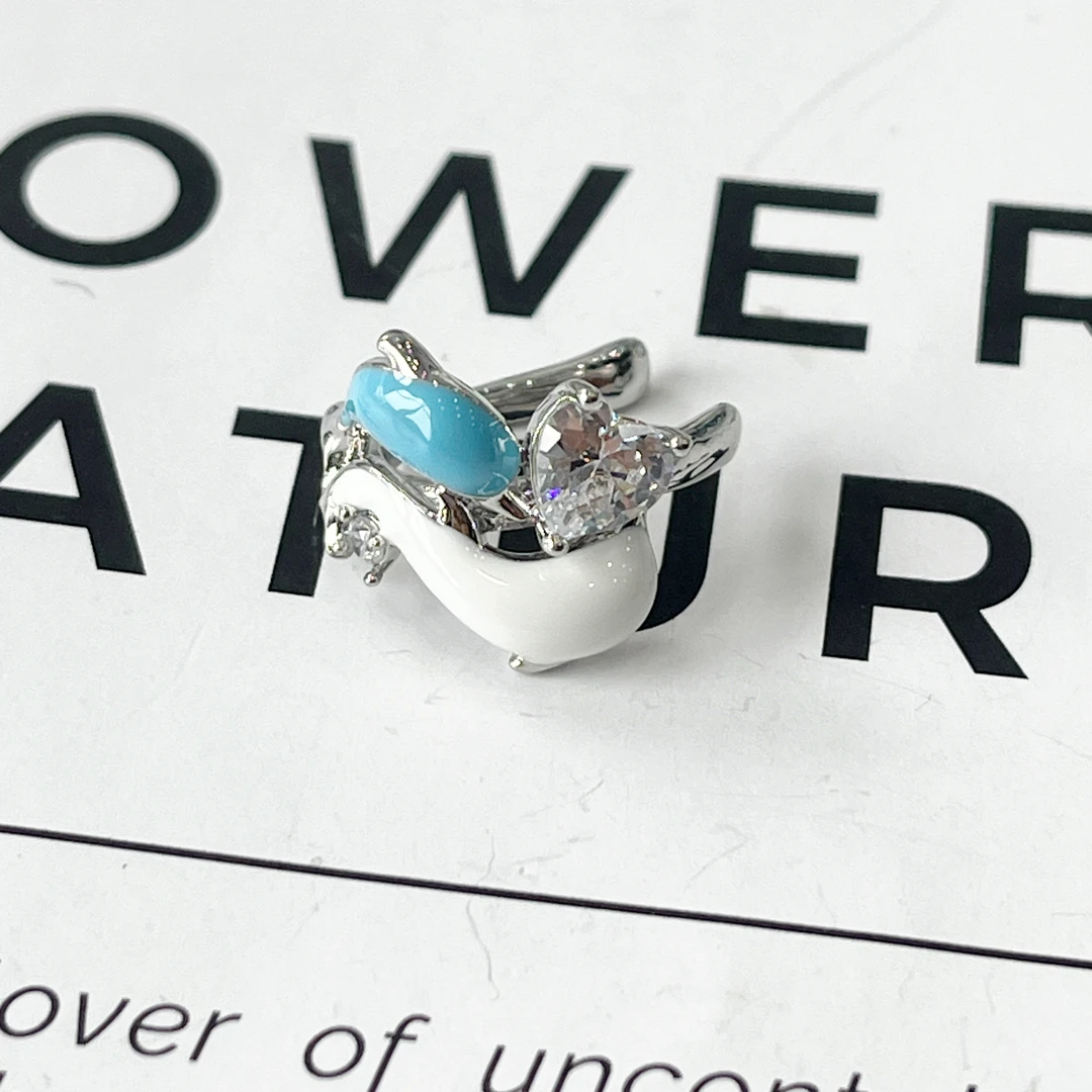 耳饰 芽怼怼(高高) 耳夹 1144