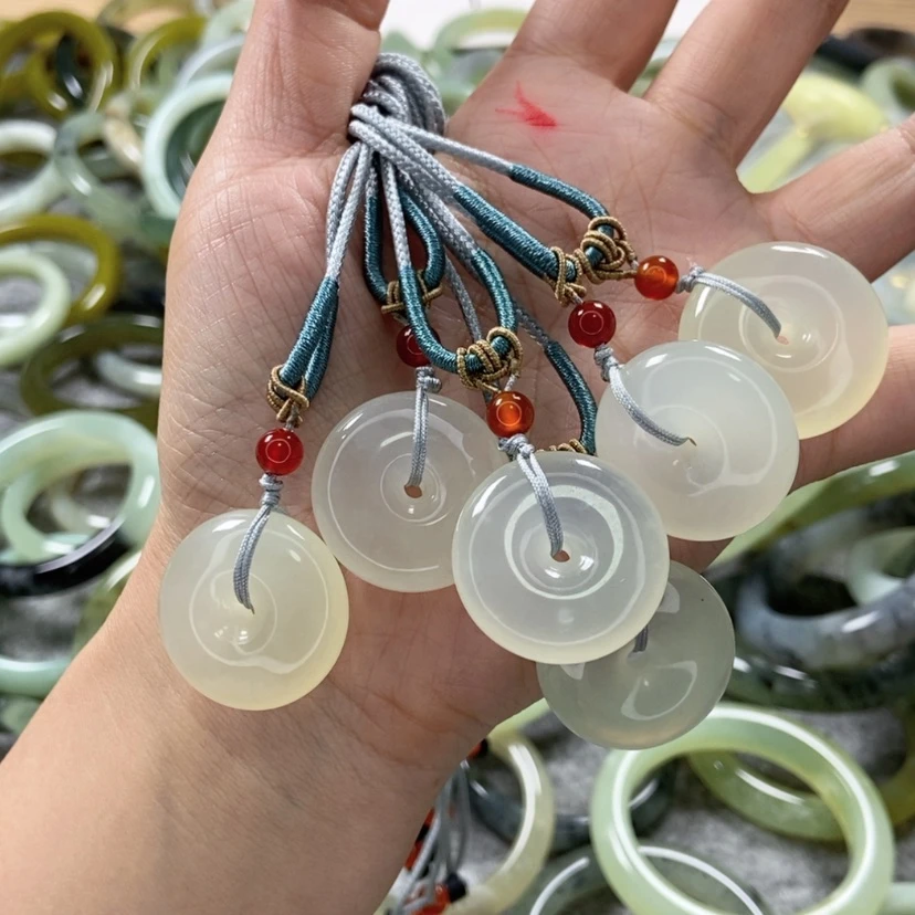【闪购商品】岫玉手镯未镶嵌多样性发货，发一件