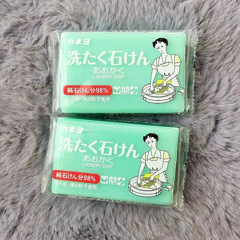 日本家耐优石碱多功能去污皂150g一块