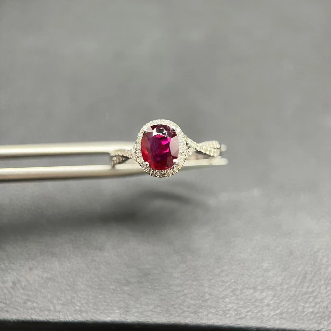 31117-1/红宝石18K金戒指（圈口12.5）