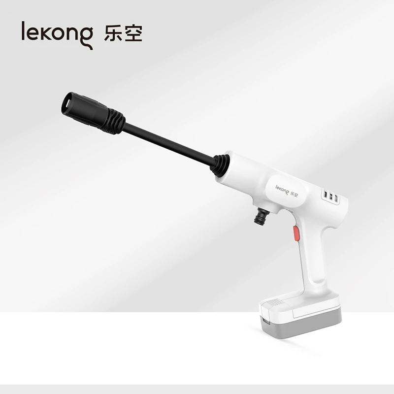 【交个朋友专享】乐空高压锂动力洗车机家用无线水枪持久续航