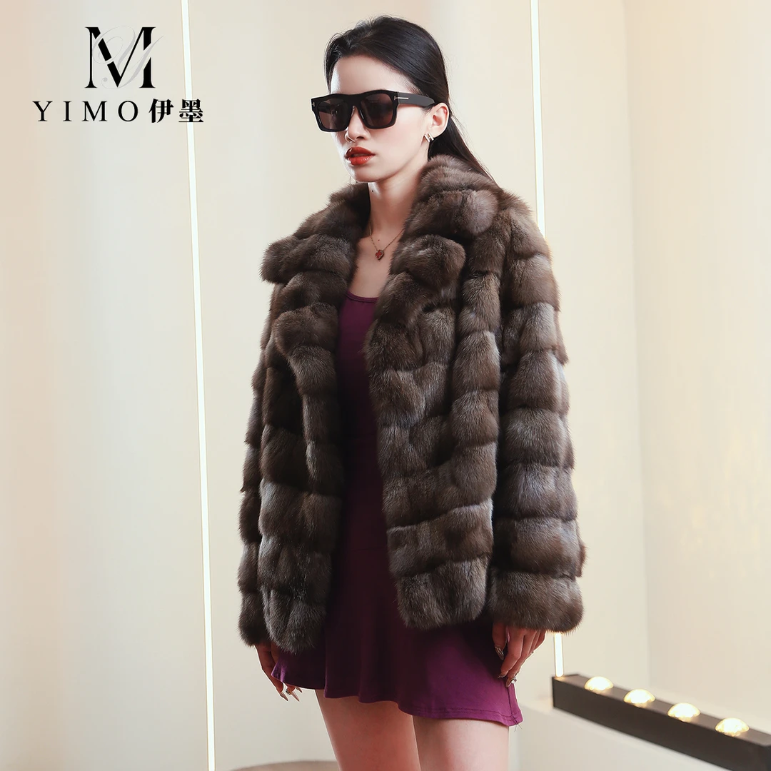 双12西装领60长轻奢短款秋冬保暖外套