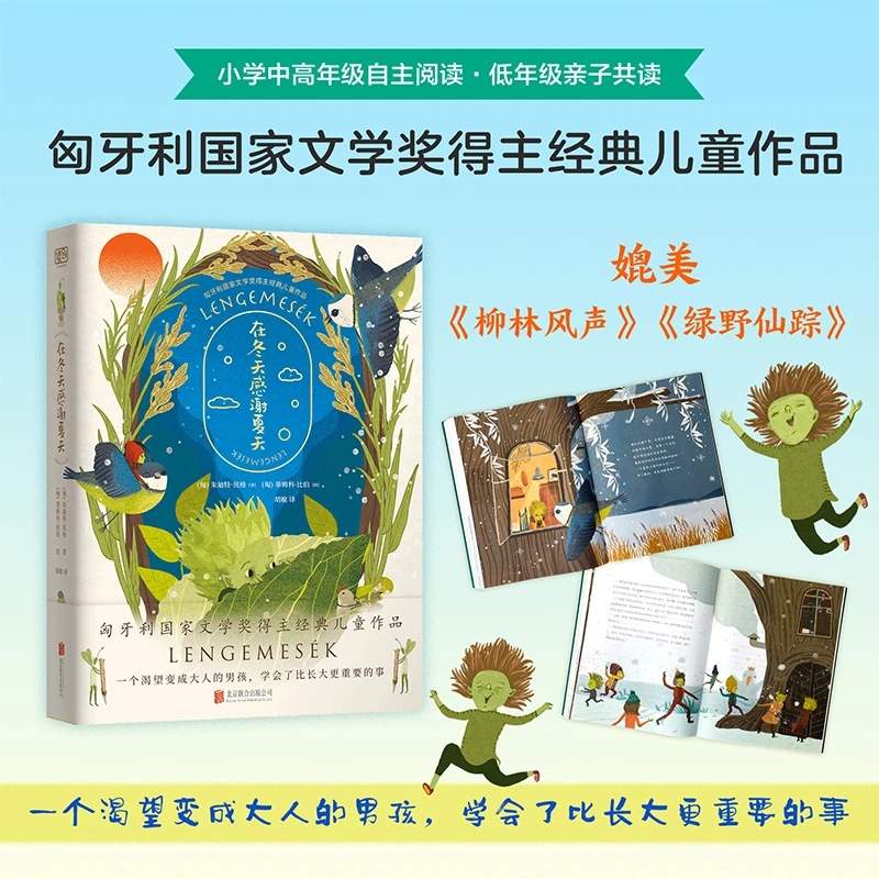 精装 在冬天感谢夏天 匈牙利 文学奖得主经典儿童文学作品 正版书
