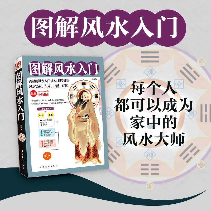 图解风水入门 李静著 一本书弄懂家居风水玄学神秘文化易经大全梅