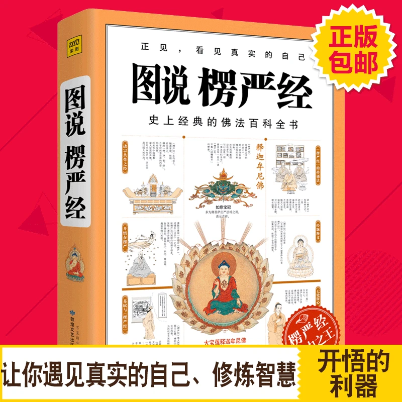图说楞严经 经典佛法百科全书图解版 正法代表作品哲学人生哲理