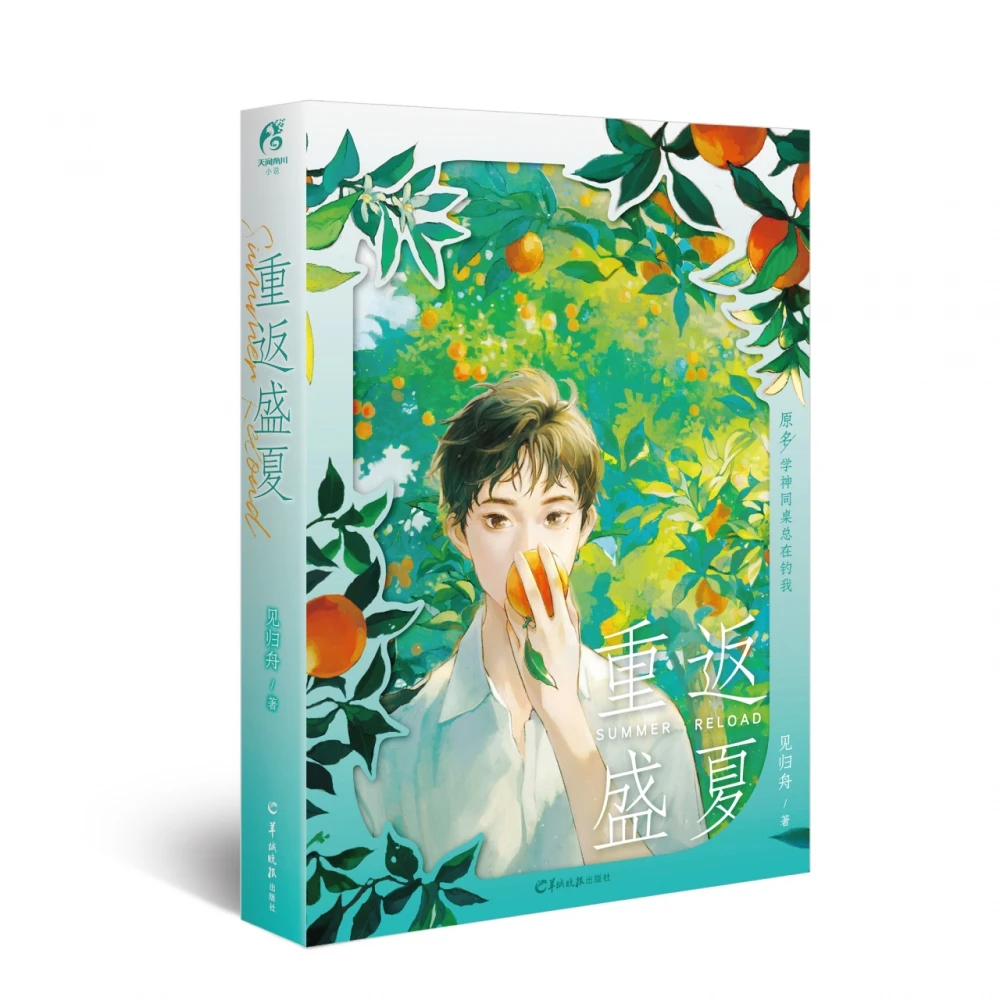 博库 重返盛夏 亲签版飞机盒 书籍 正版图书推荐 羊城晚报出版社