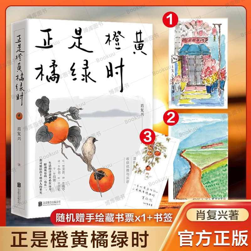 正是橙黄橘绿时 肖复兴 暖心新作 一份人生小哲书温暖你的四季