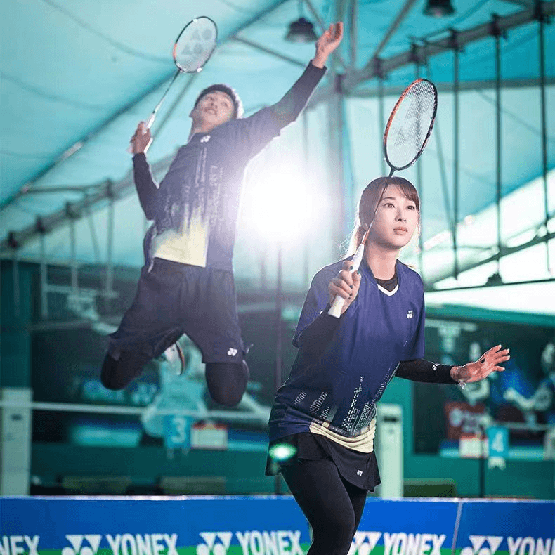 YONEX/尤尼克斯 YOBC3147CR 23FW上海公开赛男女同款纪念T恤yy