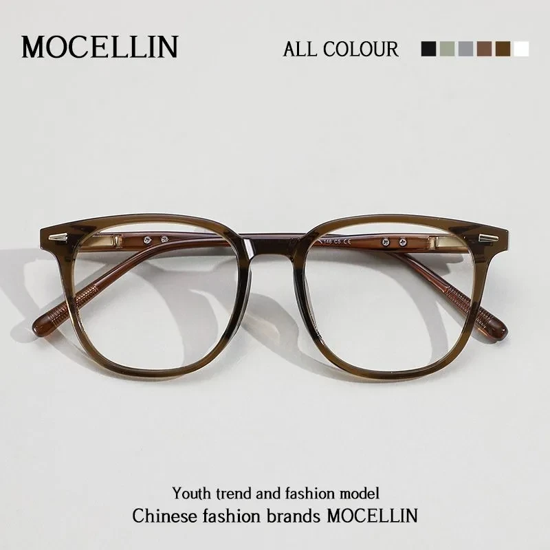 网红素颜神器近视眼镜男有度数超轻大框显脸小防蓝光女复古韩版框