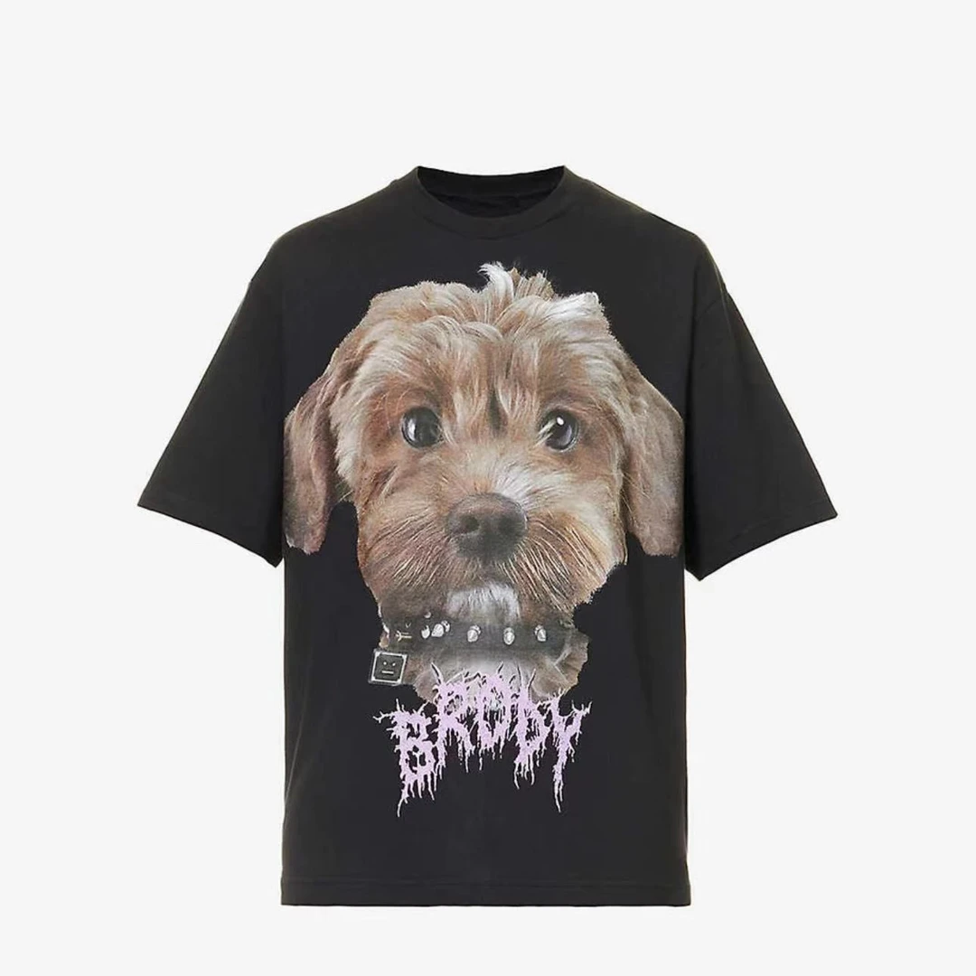 宠物狗印花百搭T恤 24A0104