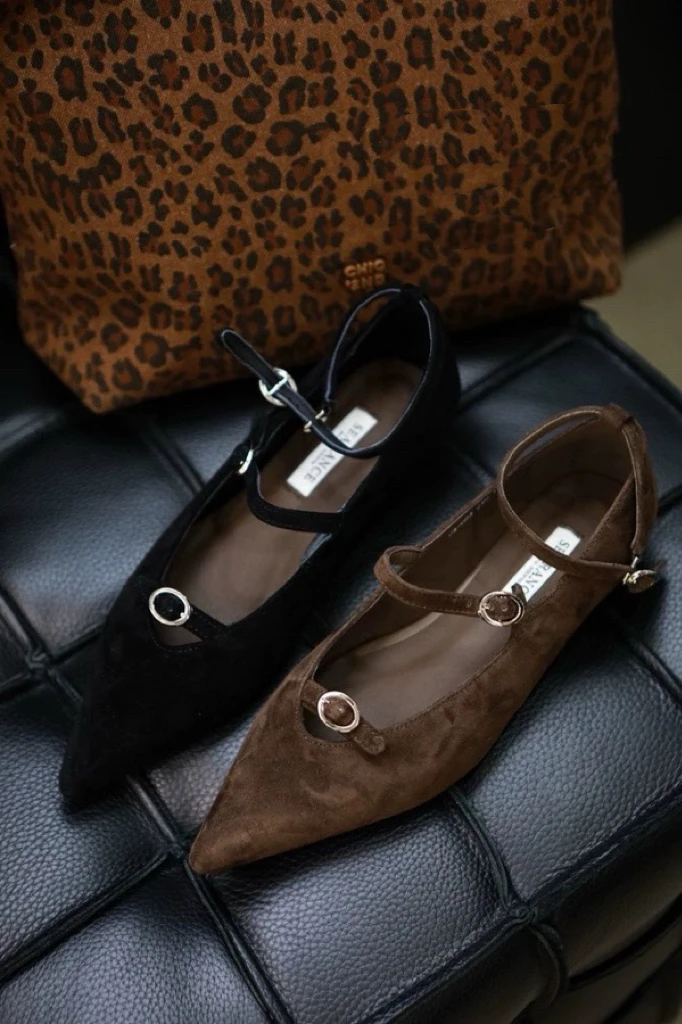 2025春新款时尚百搭浅口绑带玛丽珍鞋8828757