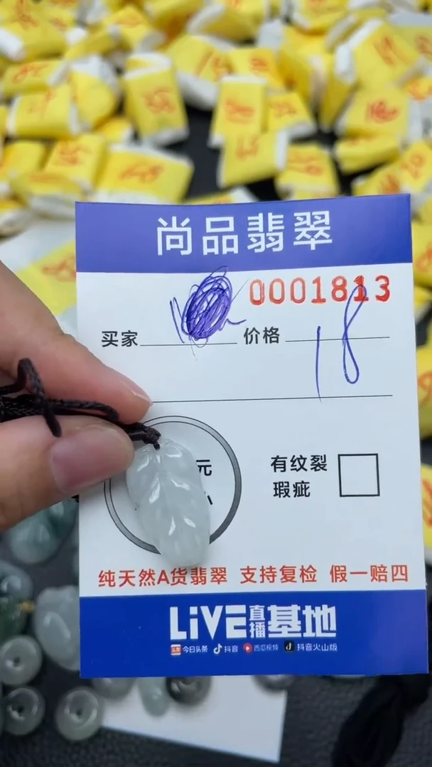 【闪购商品】翡翠颈饰未镶嵌天然翡翠