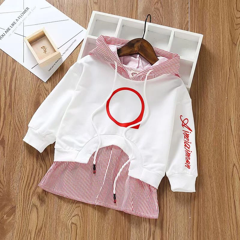 女童2022新韩版春秋款卫衣打底衫宝宝洋气装上衣女学生长袖裙T恤