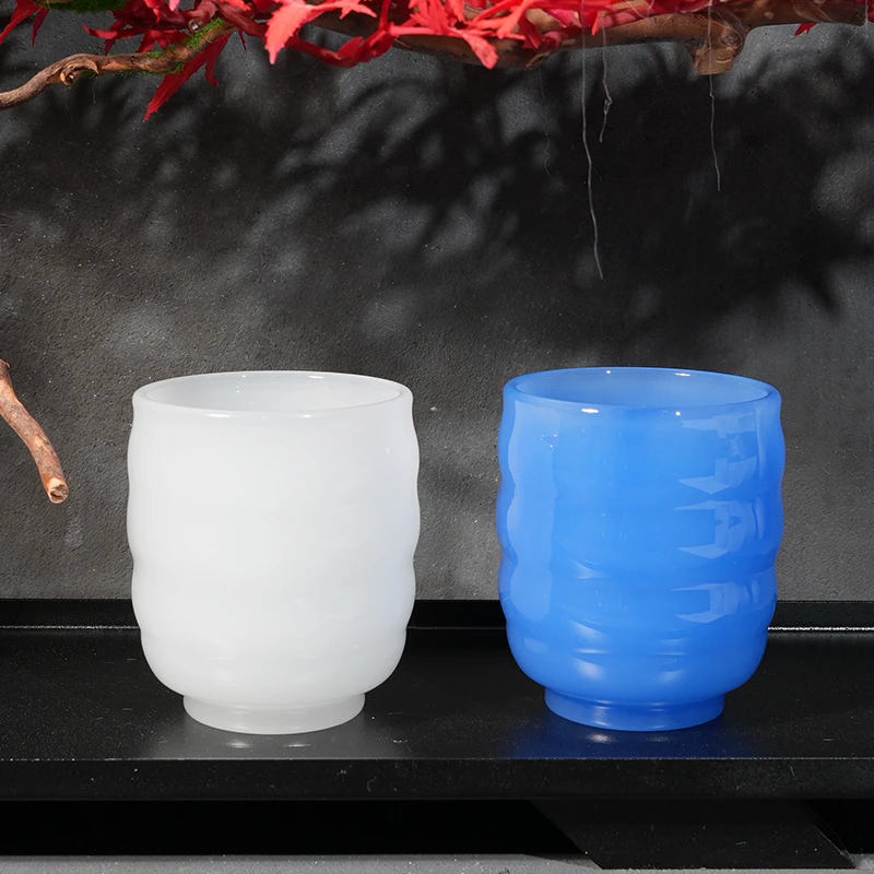 春夏秋冬茶杯个人专用高颜值主人杯琉璃客厅轻奢泡茶专用泡茶器具