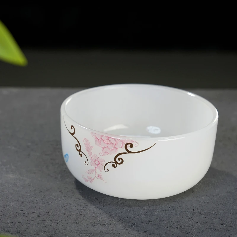 迷蝶香甜品碗琉璃高温烤制单只安全包装