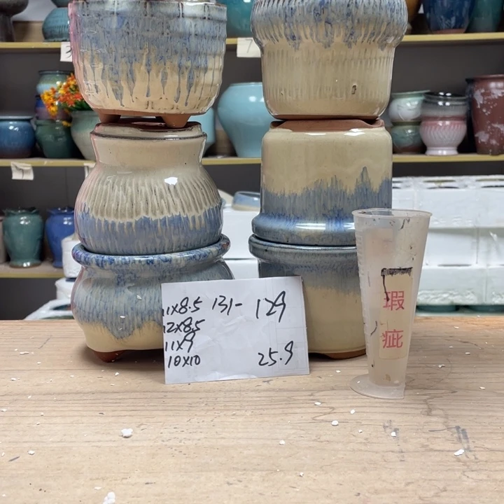 紫砂花盆多肉花盆微瑕129