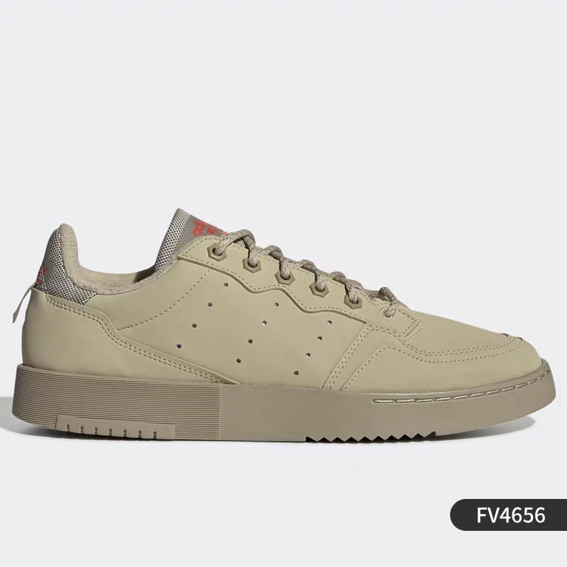 Adidas/阿迪达斯低帮新款三叶草SUPERCOURT男女经典鞋FV4656