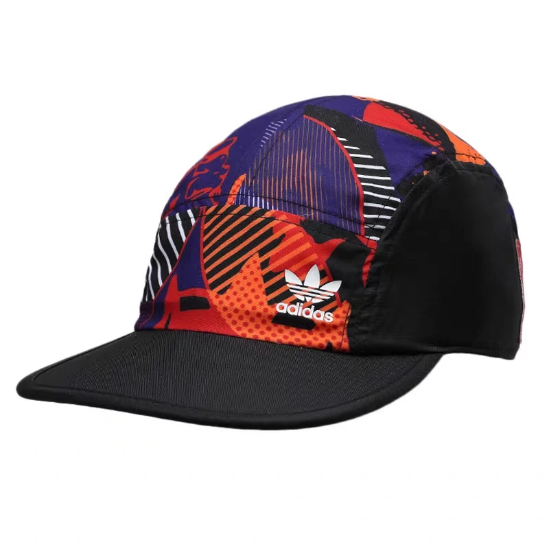 Adidas阿迪达斯三叶草男帽女帽印花鸭舌帽棒球帽GT6659男士帽子