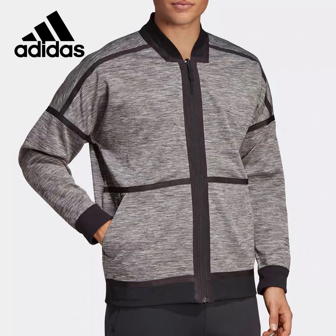 Adidas/阿迪达斯正品外套男子新款双面穿休闲运动夹克 CF6471