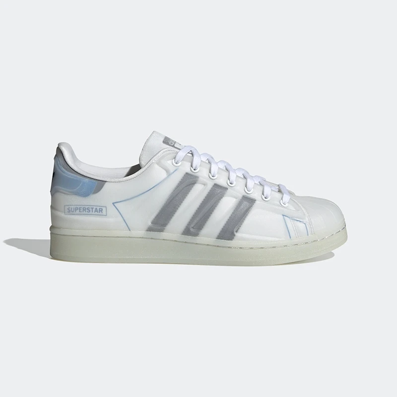 adidas阿迪达斯三叶草贝壳头情侣果冻底休闲低帮板鞋百搭FX5551