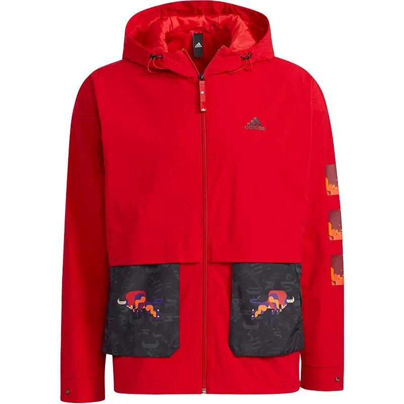 Adidas/阿迪达斯正品当季运动服男子休闲舒适保暖夹克潮服 GP1822