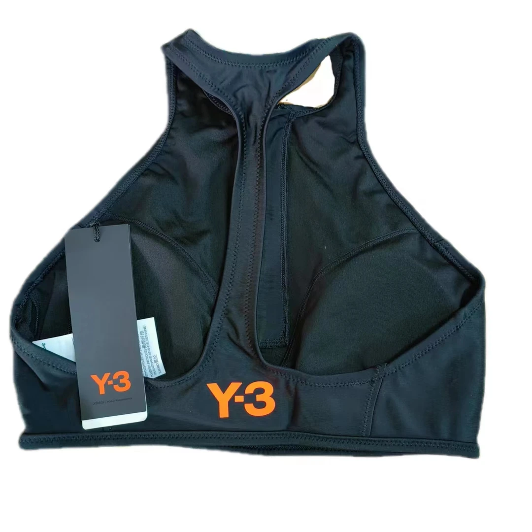 Adidas 阿迪达斯三叶草 女款Y-3运动跑步衣健身瑜伽紧身衣FN5731