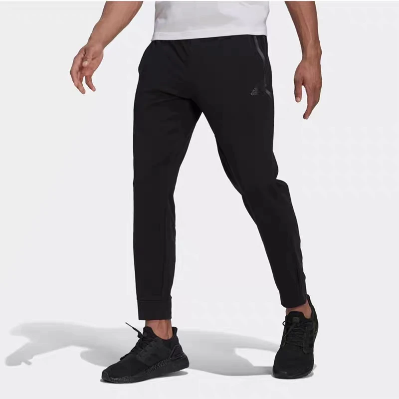 Adidas阿迪达斯FI PNT SJ REG运动训透气收口束脚长裤GP0951