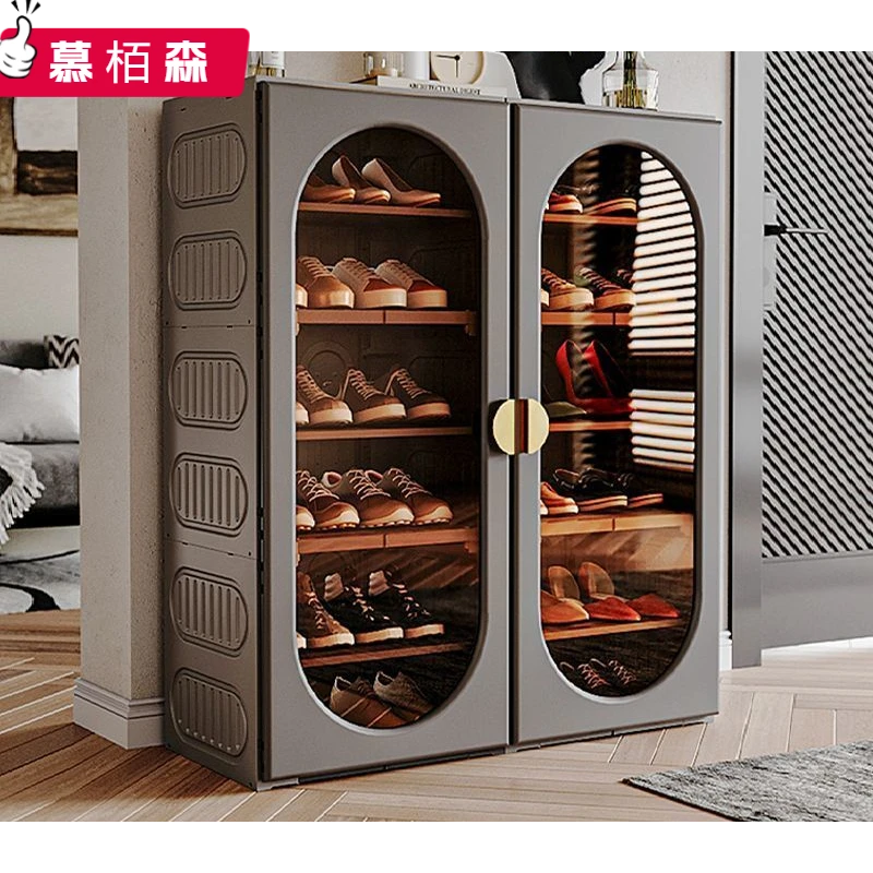 免安装鞋柜家用门口外楼道新款2025爆款室内走廊多层入户门大鞋架