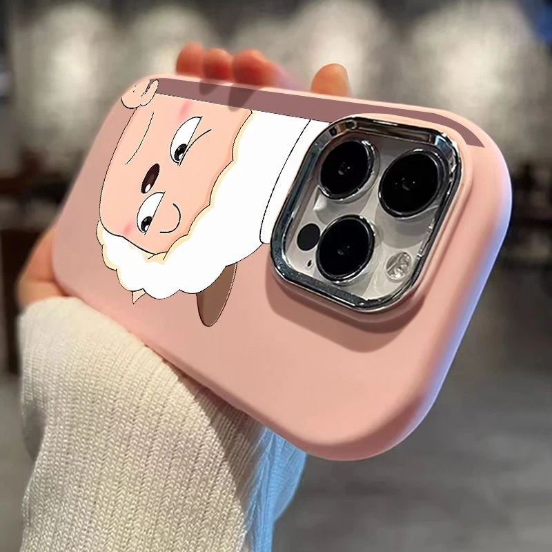 懒洋洋金属框苹果华为荣耀vivo小米oppo手机壳卡通iPhone15