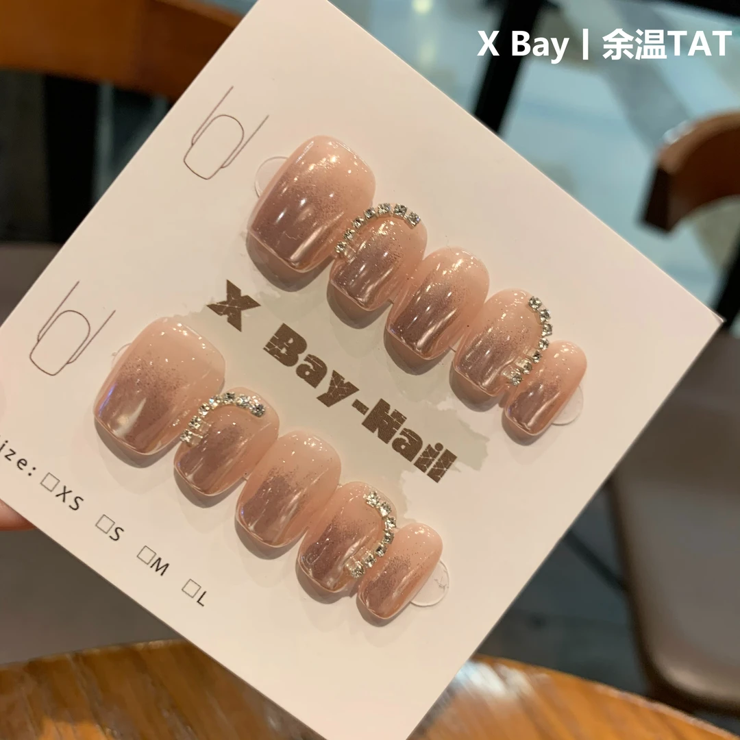 「余温TAT」X Bay-Nail设计丨纯手工定制穿戴甲可拆卸指甲夏日时尚
