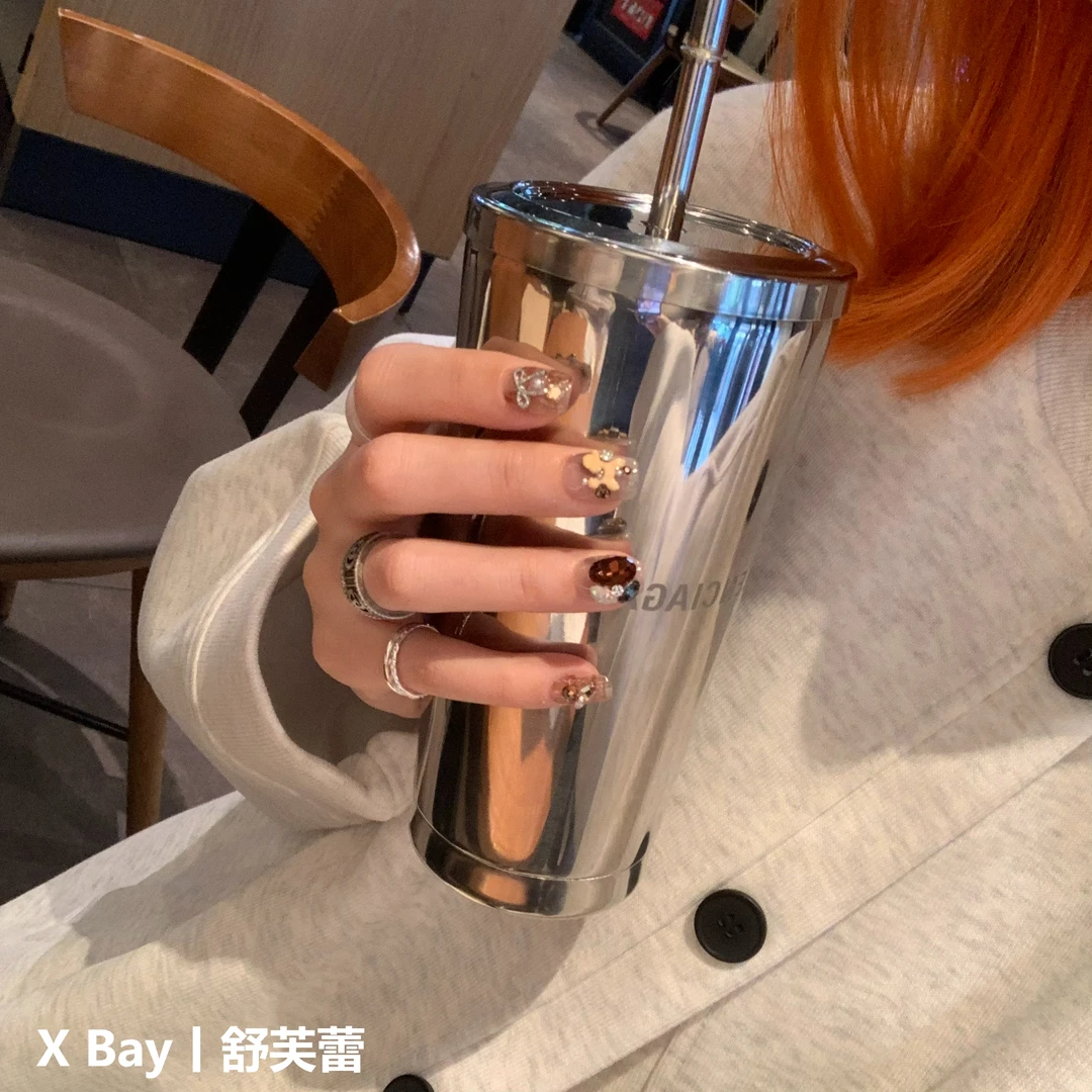 「舒芙蕾」X Bay丨手工穿戴甲·设计师款式美甲秋冬高定饰品小众搭配