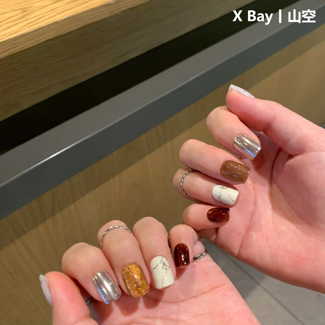 「山空」X Bay丨手工穿戴甲·设计师款式美甲ins小众风日常穿搭高品