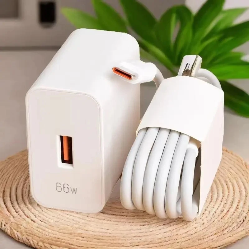 适用华为120W超级快充P60/mate40/nova9数据线66W荣耀手机充电器