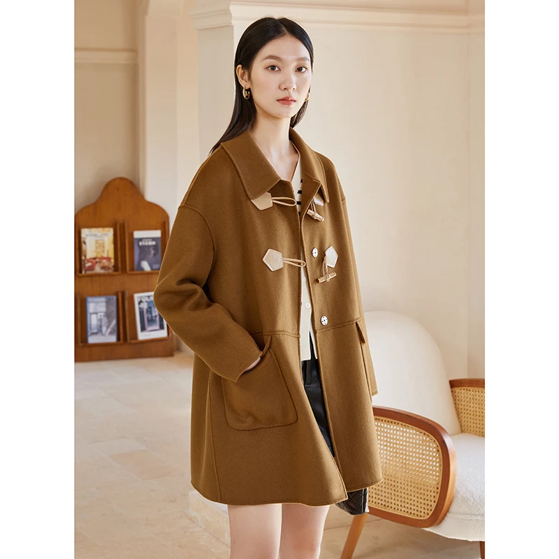 【籽言专属】MOFAN摩凡冬新款毛呢外套MDS284552