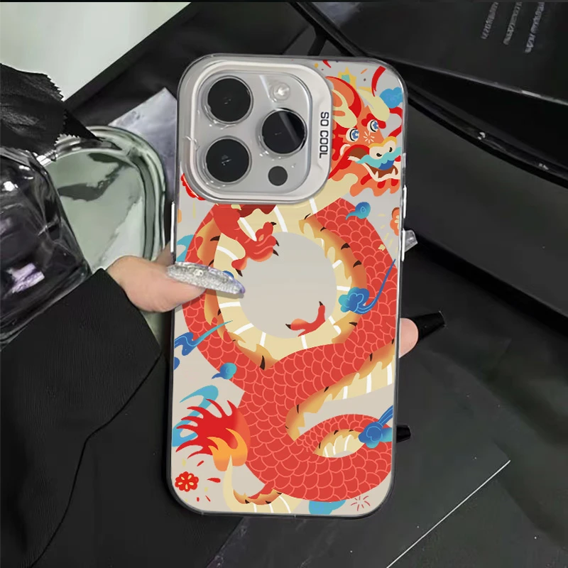 五爪龙年款苹果iPhone15promax手机壳14/13/12元气壳11大孔xs软
