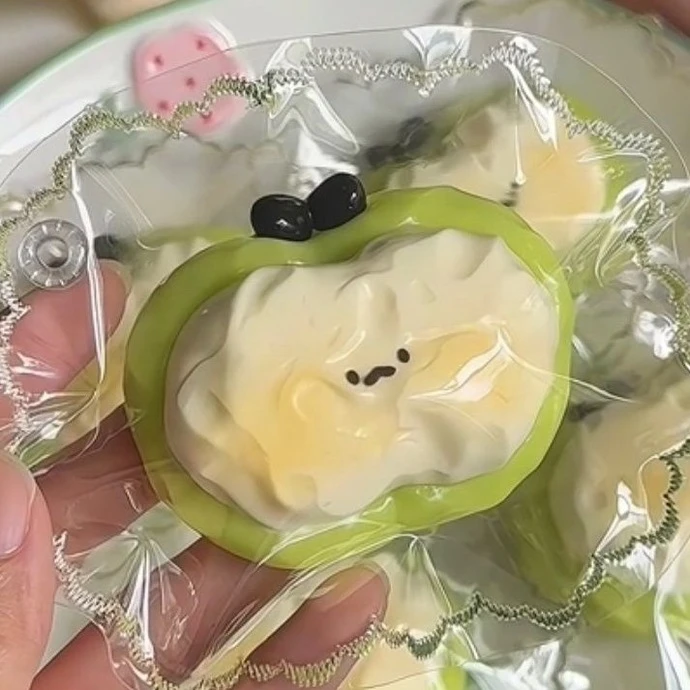 【青苹果】小红书同款红苹果捏捏食品级硅胶解压玩具捏捏乐礼物