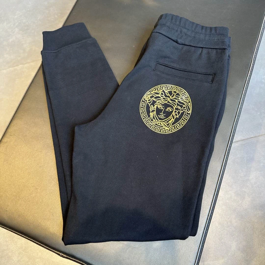 全新未使用 Versace/范思哲 男士休闲美杜莎时尚百搭卫裤运动裤