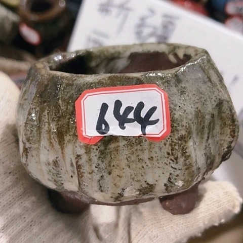 红陶粗陶花盆手工